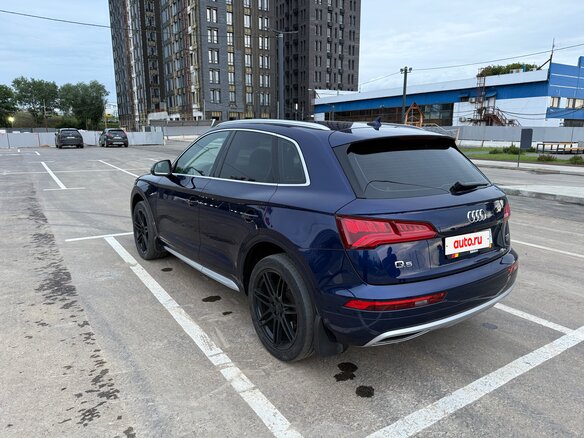 2018 Audi Q5 II (FY), синий, 3400000 рублей - вид 3