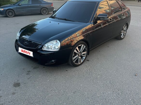 2010 Lada (ВАЗ) Priora I, чёрный