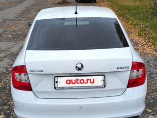 2014 Skoda Rapid I, белый, 750000 рублей, вид 5