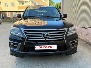 2012 Lexus LX 570 III Рестайлинг, чёрный, 3990000 рублей, вид 1