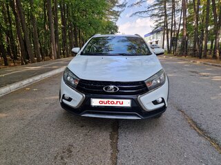 2018 Lada (ВАЗ) Vesta SW Cross I, белый, 795000 рублей, вид 3