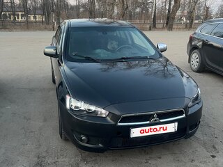 2008 Mitsubishi Lancer X, чёрный, 595000 рублей, вид 3