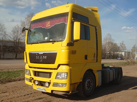 2008 MAN TGX, жёлтый, 2500000 рублей, вид 1