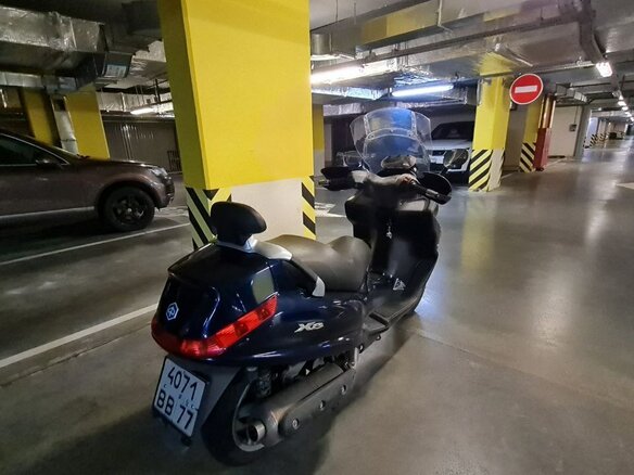 2007 Piaggio X9, синий, 275000 рублей - вид 2
