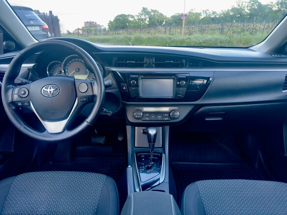 2013 Toyota Corolla XI (E160, E170, E180), серый, 1180000 рублей - вид 14