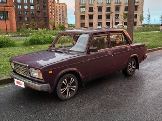 2001 Lada (ВАЗ) 2107, фиолетовый, 145000 рублей, вид 1