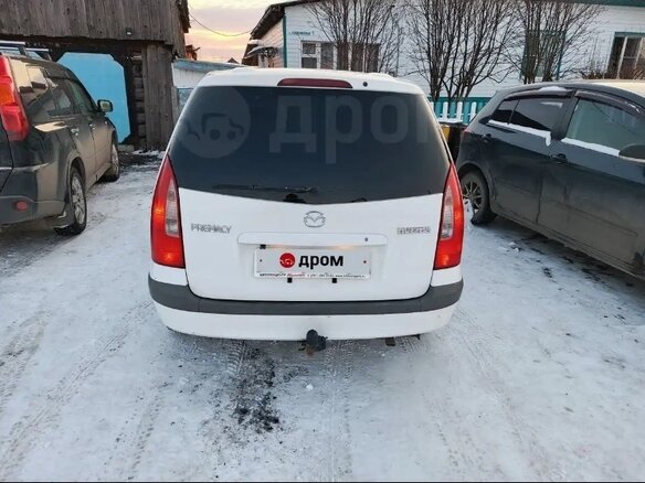 1999 Mazda Premacy I (CP), белый, 450000 рублей - вид 5