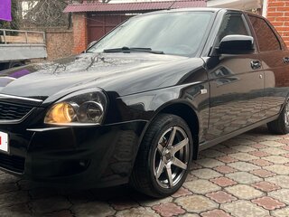 2018 Lada (ВАЗ) Priora I Рестайлинг, чёрный, 890000 рублей, вид 2