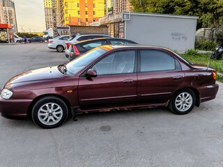2007 Kia Spectra I Рестайлинг 2, красный, 215000 рублей, вид 3