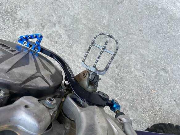 2014 Yamaha YZ450F, синий, 460000 рублей - вид 8