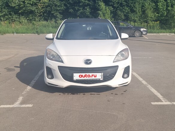 2011 Mazda 3 II (BL), белый, 777000 рублей - вид 1
