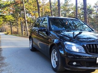 2008 Mercedes-Benz C-Класс 200 CDI III (W204), чёрный, 1255000 рублей, вид 4