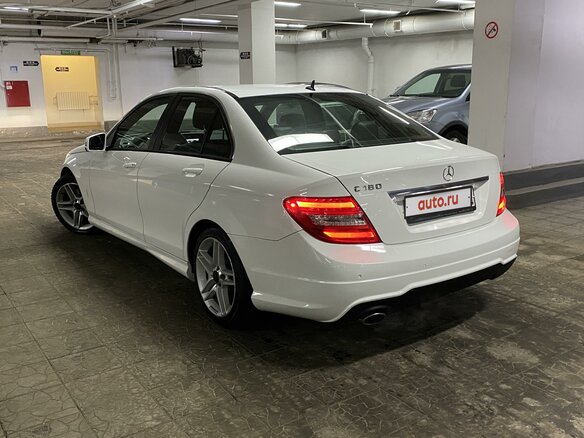 2012 Mercedes-Benz C-Класс 180 III (W204) Рестайлинг, белый