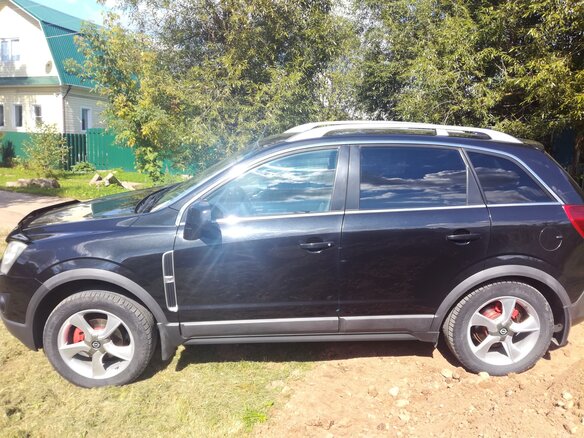 2013 Opel Antara I Рестайлинг, чёрный - вид 4