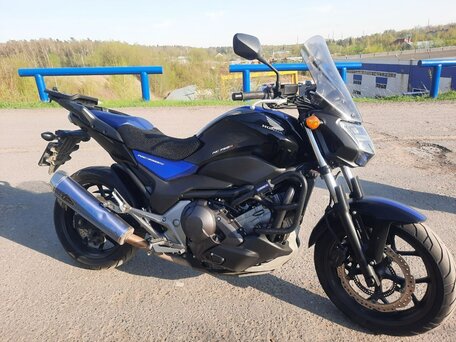 2018 Honda NC 750S, синий, 808000 рублей, вид 4