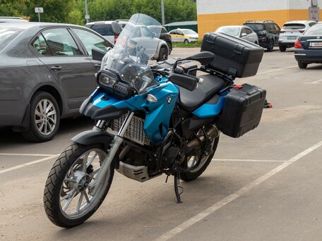 2008 BMW F 650 GS, голубой, 400000 рублей, вид 2