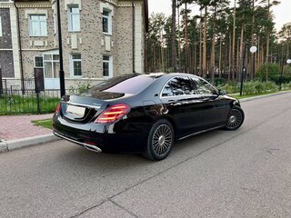 2015 Mercedes-Benz S-Класс 350 CDI BlueTEC Long 9G-TRONIC VI (W222, C217), чёрный, 4290000 рублей, вид 4