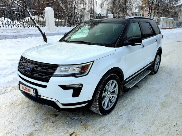 2018 Ford Explorer V Рестайлинг 2, белый - вид 2