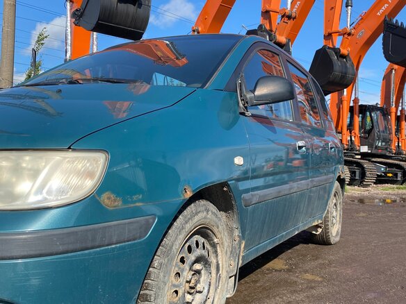 2005 Hyundai Matrix I Рестайлинг, зелёный, 140000 рублей - вид 14