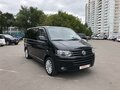 2011 Volkswagen Multivan T5 Рестайлинг, чёрный - вид 1