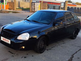 2008 Lada (ВАЗ) Priora I, чёрный, 395000 рублей, вид 1