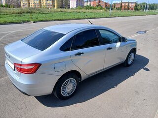 2016 Lada (ВАЗ) Vesta I, серебристый, 699000 рублей, вид 2