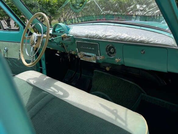 1959 ГАЗ 21 «Волга» 21В, голубой - вид 5