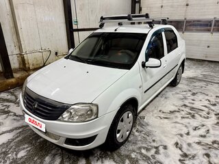 2014 Renault Logan I Рестайлинг, белый, 590000 рублей, вид 3