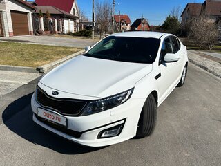 2014 Kia Optima III Рестайлинг, белый, 2100000 рублей, вид 1