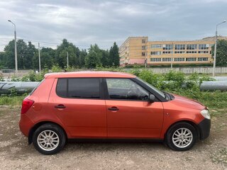 2008 Skoda Fabia II, оранжевый, 397000 рублей, вид 4