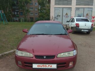 1992 Toyota Sprinter Marino, красный, 300000 рублей, вид 1