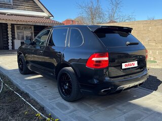 2005 Porsche Cayenne Turbo I (955), чёрный, 1500000 рублей, вид 5