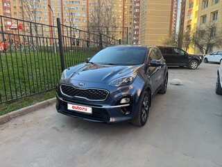 2020 Kia Sportage IV Рестайлинг, синий, 1799000 рублей, вид 5