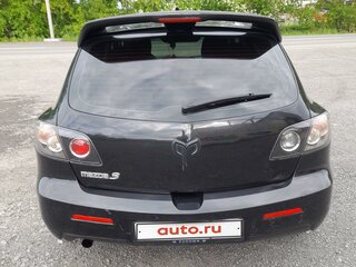 2008 Mazda 3 I (BK) Рестайлинг, чёрный, 600000 рублей, вид 3