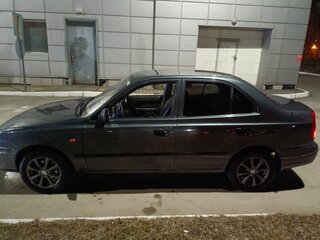 2008 Hyundai Accent ТагАЗ II, серый, 430000 рублей, вид 4