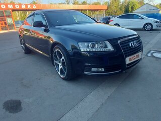 2010 Audi A6 III (C6) Рестайлинг, чёрный, 1200000 рублей, вид 2
