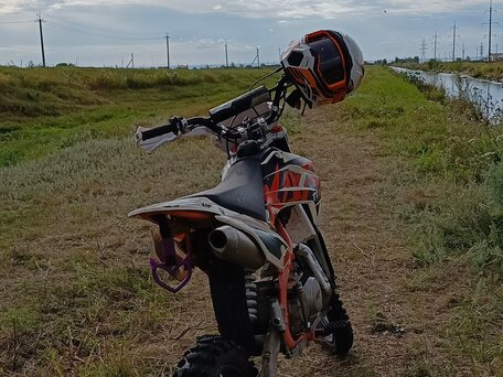 2022 Kayo Basic TT125, оранжевый, 85000 рублей, вид 4