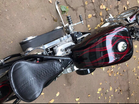 2012 Harley-Davidson Springer Softail, чёрный, 2500000 рублей, вид 5