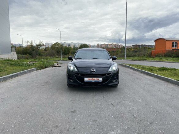 2009 Mazda 3 II (BL), чёрный - вид 2