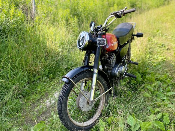 1987 Minsk (Минск) М 125, красный, 30000 рублей - вид 1