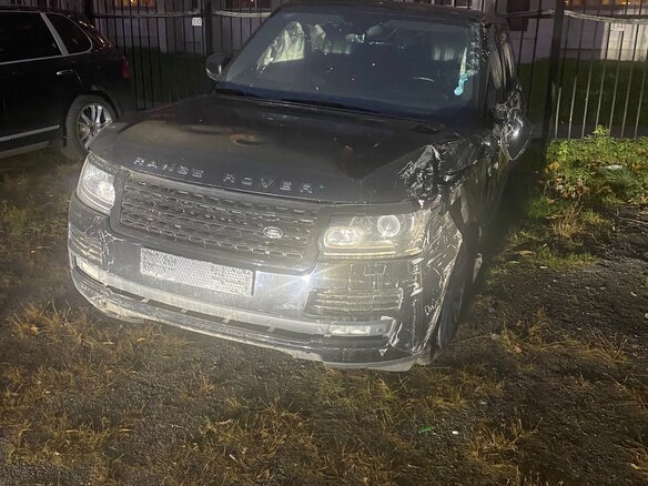 2013 Land Rover Range Rover IV, чёрный