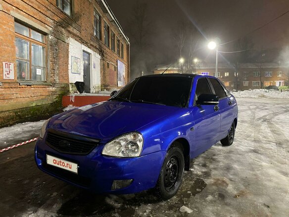 2010 Lada (ВАЗ) Priora I, синий, 500000 рублей