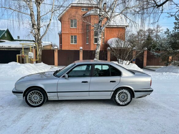1991 BMW 5 серии 520i III (E34), серый - вид 3