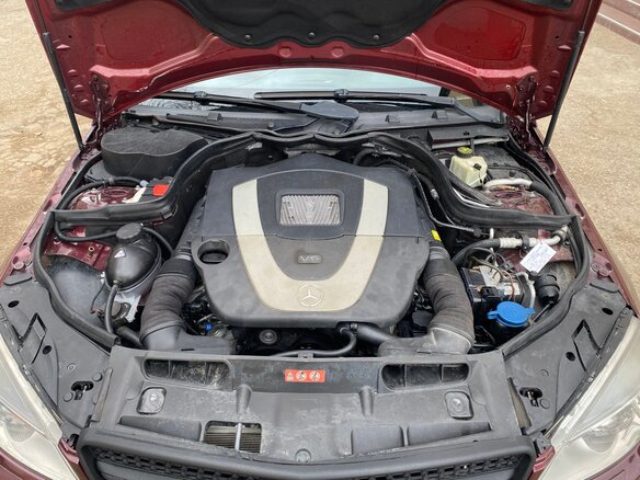 2007 Mercedes-Benz C-Класс 280 III (W204), красный, 1400000 рублей - вид 7