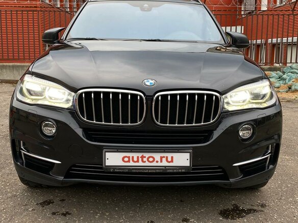 2015 BMW X5 40d III (F15), чёрный - вид 1