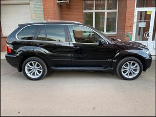 2005 BMW X5 4.4i I (E53) Рестайлинг, чёрный, 1450000 рублей, вид 5