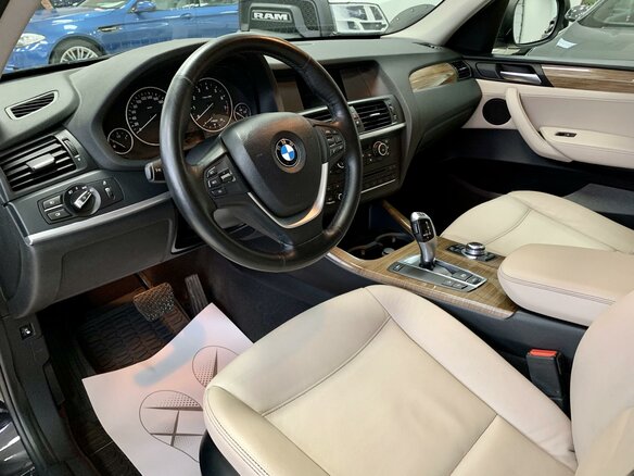 2011 BMW X3 28i xDrive II (F25), чёрный - вид 7