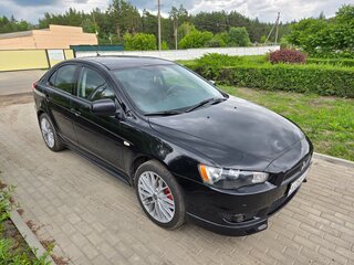 2008 Mitsubishi Lancer X, чёрный, 700000 рублей, вид 3
