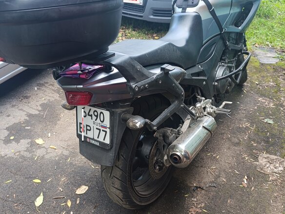 2005 Yamaha TDM900, серебристый, 300000 рублей - вид 10