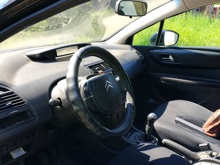 2009 Citroen C4 I Рестайлинг, чёрный, 370000 рублей, вид 5